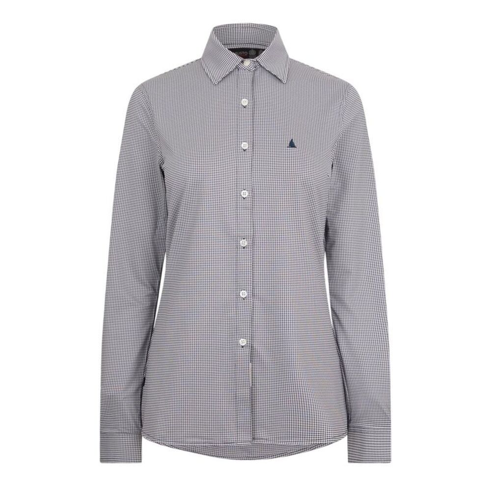 Musto Womens/Ladies Tailored Long-Sleeved Shirt / True Navy